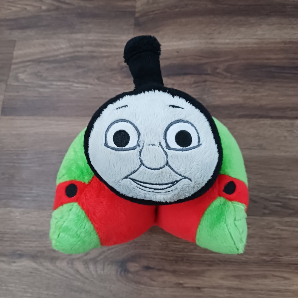 Pillow Pets Pee-Wees Thomas & Friends Percy Green Train Engine Plush 11 Inch